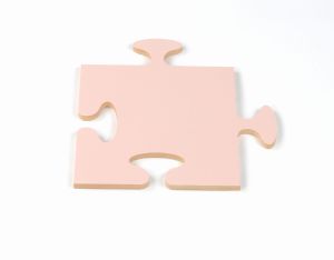 PUZZLE Różowy