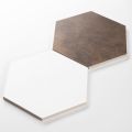Mozaika, heksagon, płytki ceramiczne